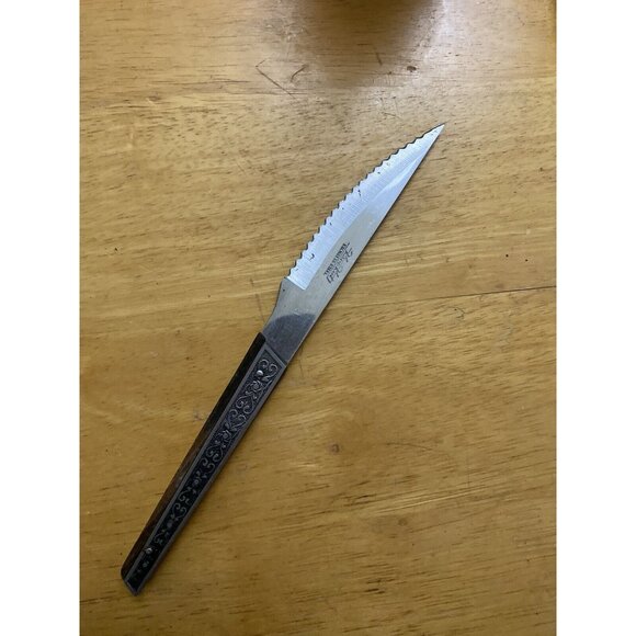 Vtg Kane Kut Replacement Serrated Steak Knife Stainless Steel Made in Japan HTF - Picture 6 of 6